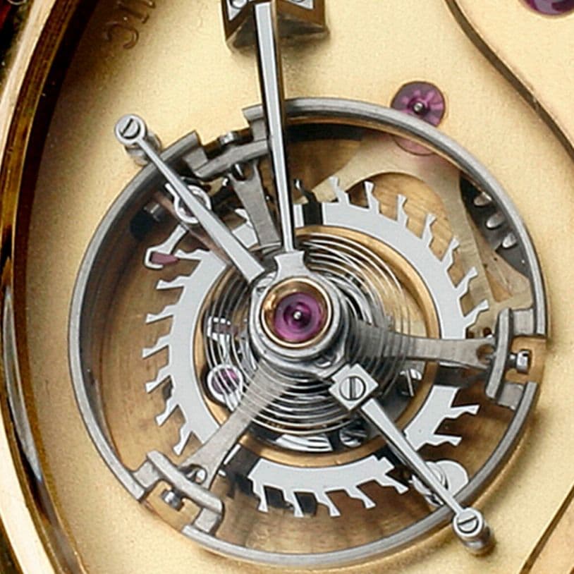 Free Balance Escapement Close-up